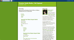 Desktop Screenshot of premierguide.blogspot.com