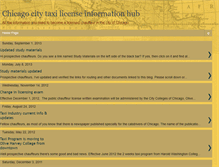 Tablet Screenshot of chicagochauffeurinfo.blogspot.com