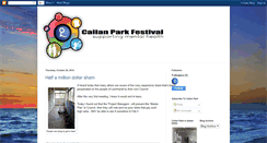 Desktop Screenshot of callanpark.blogspot.com