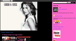 Desktop Screenshot of lotsofsugarandspice.blogspot.com