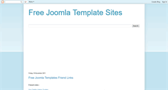Desktop Screenshot of freejoomlateplatesites.blogspot.com