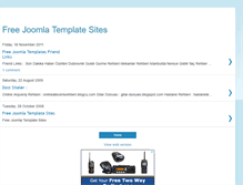 Tablet Screenshot of freejoomlateplatesites.blogspot.com