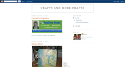 Desktop Screenshot of craftsandmorecrafts.blogspot.com