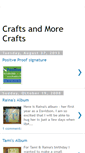 Mobile Screenshot of craftsandmorecrafts.blogspot.com