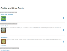 Tablet Screenshot of craftsandmorecrafts.blogspot.com