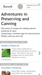 Mobile Screenshot of preservingandcanning.blogspot.com