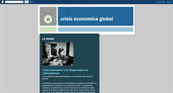 Desktop Screenshot of crisis-economicaglobal.blogspot.com