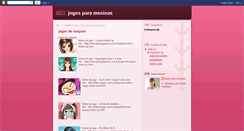 Desktop Screenshot of jogosparagirlsgogames.blogspot.com