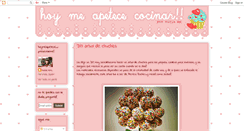 Desktop Screenshot of hoymeapetececocinar.blogspot.com