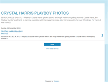 Tablet Screenshot of crystalharrisplayboyphotos.blogspot.com