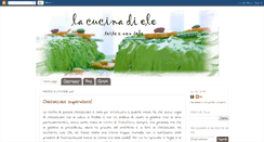 Desktop Screenshot of lacucinadiele.blogspot.com