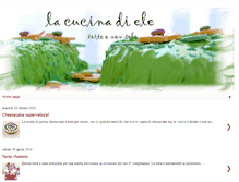 Tablet Screenshot of lacucinadiele.blogspot.com