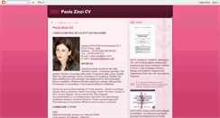 Desktop Screenshot of cvpaolazinzi.blogspot.com