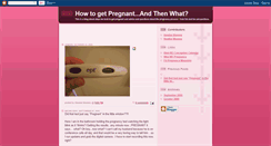 Desktop Screenshot of howtogetpregnant.blogspot.com