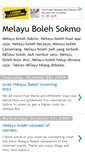 Mobile Screenshot of melayu-boleh-sokmo.blogspot.com