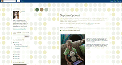 Desktop Screenshot of naptimeoptional.blogspot.com