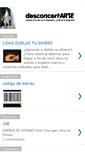 Mobile Screenshot of desconcertarte.blogspot.com