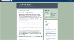 Desktop Screenshot of lunchwithjason.blogspot.com
