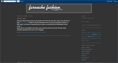 Desktop Screenshot of farouchefashion.blogspot.com