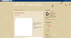 Desktop Screenshot of lowiarja.blogspot.com