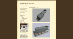 Desktop Screenshot of modelrrjournal.blogspot.com