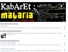 Tablet Screenshot of kabaretmalaria.blogspot.com