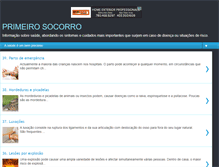 Tablet Screenshot of primeirosocorro.blogspot.com