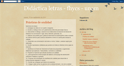 Desktop Screenshot of didacticaletras.blogspot.com