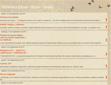 Tablet Screenshot of didacticaletras.blogspot.com