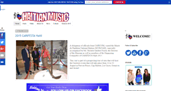 Desktop Screenshot of haitiansmusics.blogspot.com