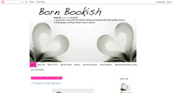 Desktop Screenshot of bornbookish.blogspot.com