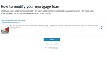 Tablet Screenshot of how-to-modify-mortgage-loan.blogspot.com