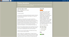 Desktop Screenshot of parshaquestions.blogspot.com