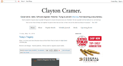 Desktop Screenshot of claytonecramer.blogspot.com