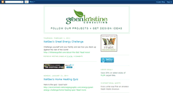 Desktop Screenshot of idreamofgreenie.blogspot.com