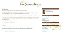 Desktop Screenshot of alanschram.blogspot.com