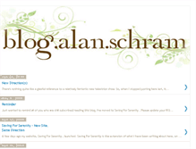 Tablet Screenshot of alanschram.blogspot.com