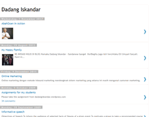 Tablet Screenshot of dadangiskandar.blogspot.com