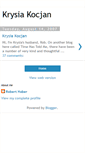 Mobile Screenshot of krysiakocjan.blogspot.com