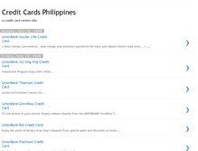 Tablet Screenshot of creditcardsph.blogspot.com