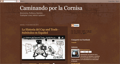 Desktop Screenshot of caminandoporlacornisa.blogspot.com