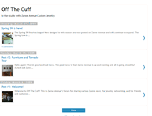Tablet Screenshot of off--the--cuff.blogspot.com
