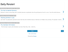 Tablet Screenshot of dailypensieri.blogspot.com