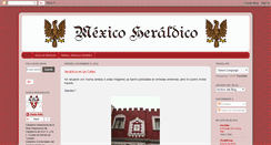 Desktop Screenshot of mexicoheraldico.blogspot.com