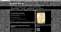 Desktop Screenshot of oangelusnovus.blogspot.com