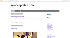 Desktop Screenshot of anacceptabletime.blogspot.com