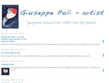 Tablet Screenshot of giuseppe-poli-artist.blogspot.com