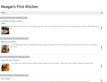 Tablet Screenshot of meagansfirstkitchen.blogspot.com