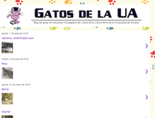 Tablet Screenshot of gatosdelaua.blogspot.com