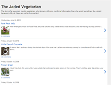 Tablet Screenshot of jadedvegetarian.blogspot.com